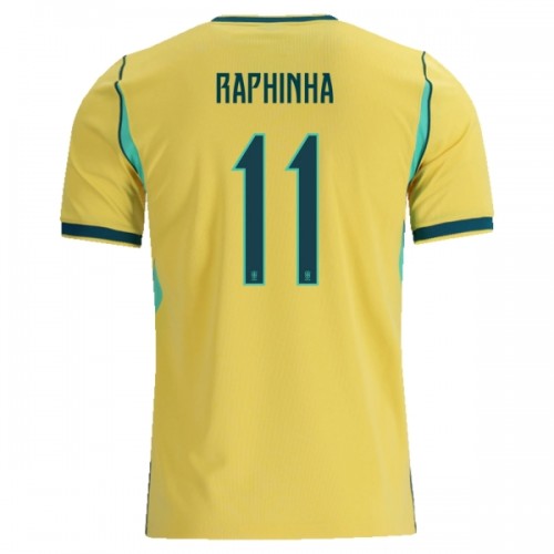 Brasil Raphinha 11 Hjemme VM 2026 - Herre Fotballdrakt Brasil Raphinha 11 Hjemme VM 2026 - Herre Fotballdrakt