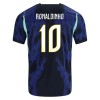 Brasil Ronaldinho 10 Borte VM 2026 - Herre Fotballdrakt Brasil Ronaldinho 10 Borte VM 2026 - Herre Fotballdrakt