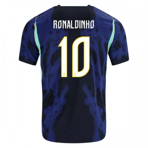 Brasil Ronaldinho 10 Borte VM 2026 - Herre Fotballdrakt Brasil Ronaldinho 10 Borte VM 2026 - Herre Fotballdrakt