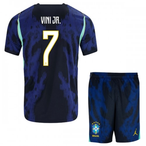 Brasil Vini JR. 7 Borte VM 2026 - Barn Draktsett Brasil Vini JR. 7 Borte VM 2026 - Barn Draktsett