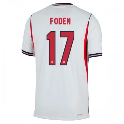 England Foden 17 Hjemme VM 2026 - Herre Fotballdrakt England Foden 17 Hjemme VM 2026 - Herre Fotballdrakt