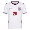 England Palmer 20 Hjemme VM 2026 - Herre Fotballdrakt