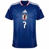 Japan Mitoma 7 Hjemme VM 2026 - Herre Fotballdrakt