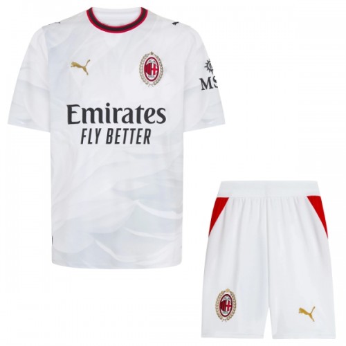AC Milan Borte 2026-27 - Barn Draktsett AC Milan Borte 2026-27 - Barn Draktsett