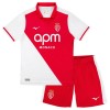 AS Monaco Hjemme 2026-27 - Barn Draktsett