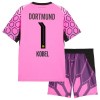 Borussia Dortmund Kobel 1 Borte 2026-27 Rosa - Barn Keeper Draktsett Borussia Dortmund Kobel 1 Borte 2026-27 Rosa - Barn Keeper Draktsett