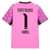 Borussia Dortmund Kobel 1 Borte 2026-27 Rosa - Herre Keeper Fotballdrakt Borussia Dortmund Kobel 1 Borte 2026-27 Rosa - Herre Keeper Fotballdrakt