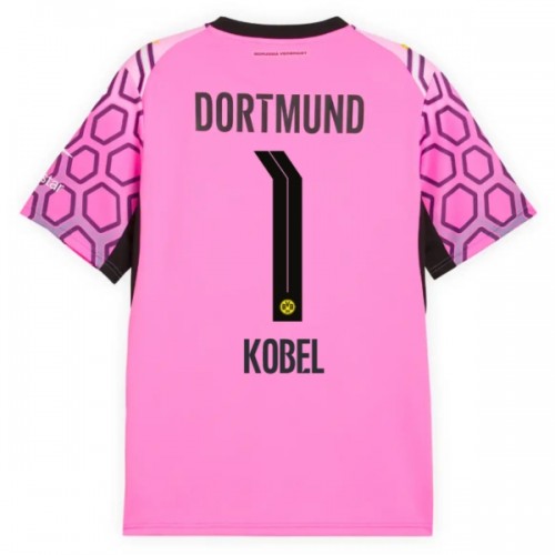 Borussia Dortmund Kobel 1 Borte 2026-27 Rosa - Herre Keeper Fotballdrakt Borussia Dortmund Kobel 1 Borte 2026-27 Rosa - Herre Keeper Fotballdrakt
