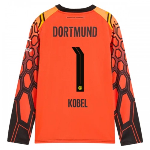 Borussia Dortmund Kobel 1 Hjemme 2026-27 Oransje - Herre Keeper Langermet Fotballdrakt Borussia Dortmund Kobel 1 Hjemme 2026-27 Oransje - Herre Keeper Langermet Fotballdrakt