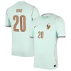 Frankrike Desire Doue 20 Borte VM 2026 - Herre Fotballdrakt