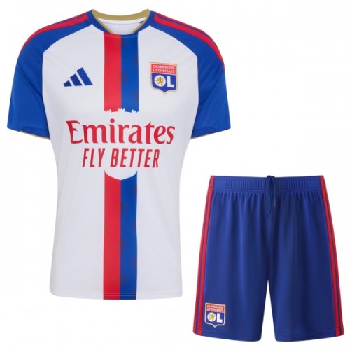 Olympique Lyonnais Hjemme 2026-27 - Barn Draktsett Olympique Lyonnais Hjemme 2026-27 - Barn Draktsett