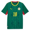 Senegal Sarr 18 Borte VM 2026 - Herre Fotballdrakt