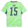 Sveits Djibril Sow 15 Borte VM 2026 - Herre Fotballdrakt Sveits Djibril Sow 15 Borte VM 2026 - Herre Fotballdrakt