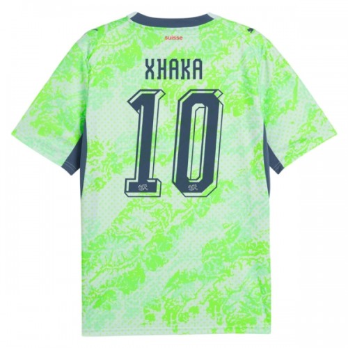 Sveits Granit Xhaka 10 Borte VM 2026 - Herre Fotballdrakt Sveits Granit Xhaka 10 Borte VM 2026 - Herre Fotballdrakt