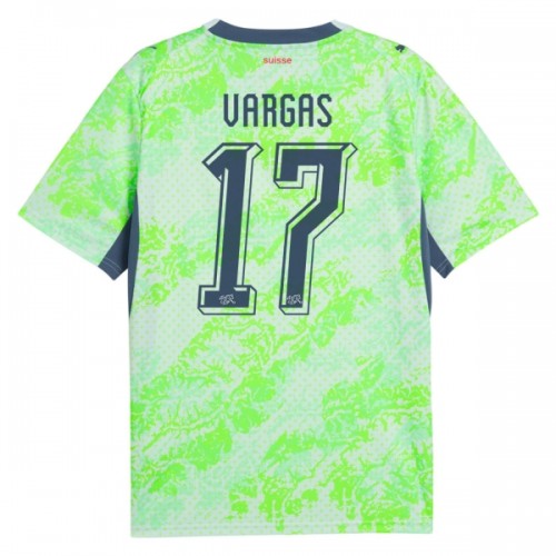 Sveits Vargas 17 Borte VM 2026 - Herre Fotballdrakt Sveits Vargas 17 Borte VM 2026 - Herre Fotballdrakt