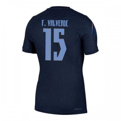 Uruguay Federico Valverde 15 Borte VM 2026 - Herre Fotballdrakt Uruguay Federico Valverde 15 Borte VM 2026 - Herre Fotballdrakt