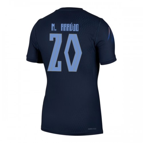 Uruguay Maximiliano Araujo 20 Borte VM 2026 - Herre Fotballdrakt Uruguay Maximiliano Araujo 20 Borte VM 2026 - Herre Fotballdrakt