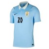 Uruguay Maximiliano Araujo 20 Hjemme VM 2026 - Herre Fotballdrakt