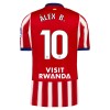 Atlético Madrid Alex B. 10 Hjemme 2026-27 - Herre Fotballdrakt Atlético Madrid Alex B. 10 Hjemme 2026-27 - Herre Fotballdrakt