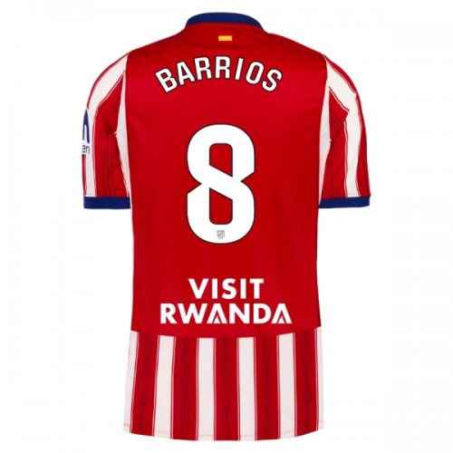 Atlético Madrid Barrios 8 Hjemme 2026-27 - Herre Fotballdrakt Atlético Madrid Barrios 8 Hjemme 2026-27 - Herre Fotballdrakt