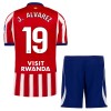 Atlético Madrid J. Alvarez 19 Hjemme 2026-27 - Barn Draktsett Atlético Madrid J. Alvarez 19 Hjemme 2026-27 - Barn Draktsett