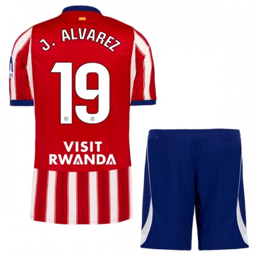 Atlético Madrid J. Alvarez 19 Hjemme 2026-27 - Barn Draktsett Atlético Madrid J. Alvarez 19 Hjemme 2026-27 - Barn Draktsett