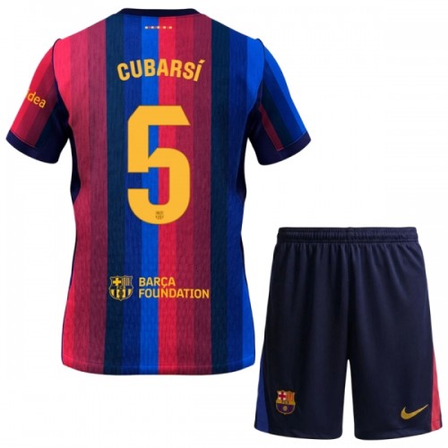 FC Barcelona Cubarsi 5 Hjemme 2026-27 - Barn Draktsett FC Barcelona Cubarsi 5 Hjemme 2026-27 - Barn Draktsett