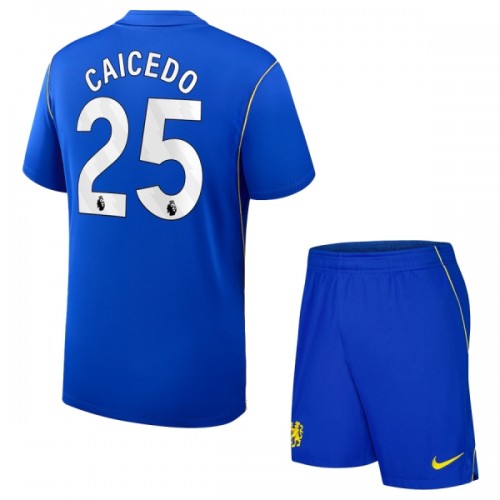 Chelsea Caicedo 25 Hjemme 2026-27 - Barn Draktsett Chelsea Caicedo 25 Hjemme 2026-27 - Barn Draktsett