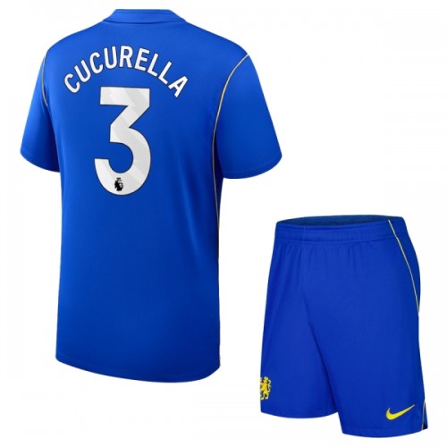 Chelsea Cucurella 3 Hjemme 2026-27 - Barn Draktsett Chelsea Cucurella 3 Hjemme 2026-27 - Barn Draktsett