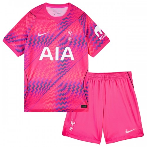 Tottenham Hotspur Hjemme 2026-27 Rosa - Barn Keeper Draktsett Tottenham Hotspur Hjemme 2026-27 Rosa - Barn Keeper Draktsett