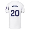 Tottenham Hotspur Kudus 20 Hjemme 2026-27 - Herre Fotballdrakt Tottenham Hotspur Kudus 20 Hjemme 2026-27 - Herre Fotballdrakt