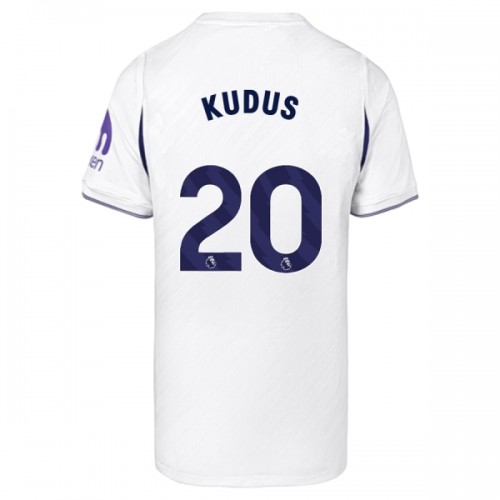 Tottenham Hotspur Kudus 20 Hjemme 2026-27 - Herre Fotballdrakt Tottenham Hotspur Kudus 20 Hjemme 2026-27 - Herre Fotballdrakt