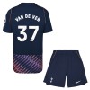 Tottenham Hotspur Van De Ven 37 Borte 2026-27 - Barn Draktsett Tottenham Hotspur Van De Ven 37 Borte 2026-27 - Barn Draktsett