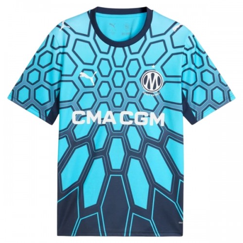 Olympique de Marseille Borte 2026-27 Blå - Herre Fotballdrakt Olympique de Marseille Borte 2026-27 Blå - Herre Fotballdrakt