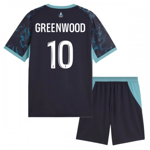 Olympique de Marseille Greenwood 10 Borte 2026-27 - Barn Draktsett Olympique de Marseille Greenwood 10 Borte 2026-27 - Barn Draktsett
