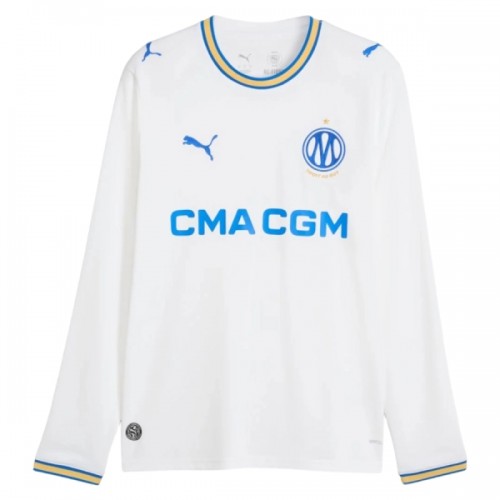 Olympique de Marseille Hjemme 2026-27 - Herre Langermet Fotballdrakt Olympique de Marseille Hjemme 2026-27 - Herre Langermet Fotballdrakt
