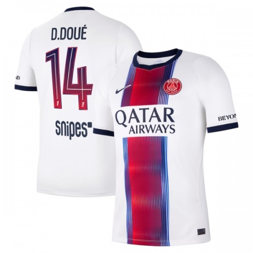Paris Saint-Germain Desire Doue 14 Borte 2026-27 - Herre Fotballdrakt Paris Saint-Germain Desire Doue 14 Borte 2026-27 - Herre Fotballdrakt