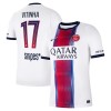 Paris Saint-Germain Vitinha 17 Borte 2026-27 - Herre Fotballdrakt Paris Saint-Germain Vitinha 17 Borte 2026-27 - Herre Fotballdrakt