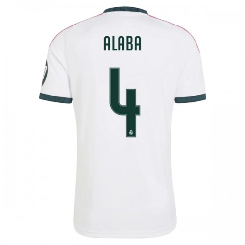 Real Madrid Alaba 4 Hjemme 2026-27 - Herre Fotballdrakt Real Madrid Alaba 4 Hjemme 2026-27 - Herre Fotballdrakt