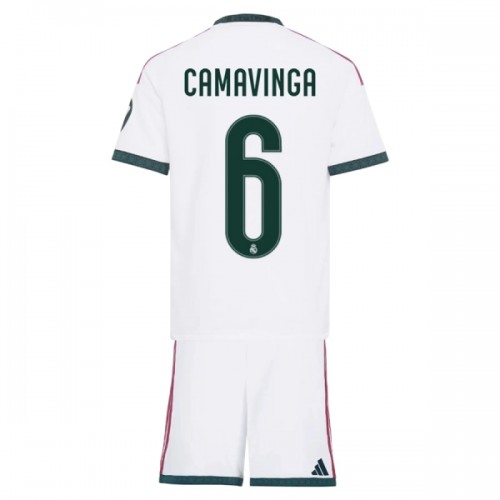 Real Madrid Camavinga 6 Hjemme 2026-27 - Barn Draktsett Real Madrid Camavinga 6 Hjemme 2026-27 - Barn Draktsett