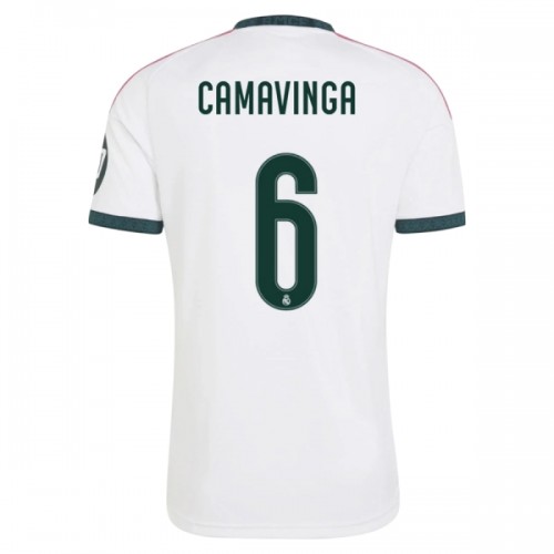 Real Madrid Camavinga 6 Hjemme 2026-27 - Herre Fotballdrakt Real Madrid Camavinga 6 Hjemme 2026-27 - Herre Fotballdrakt