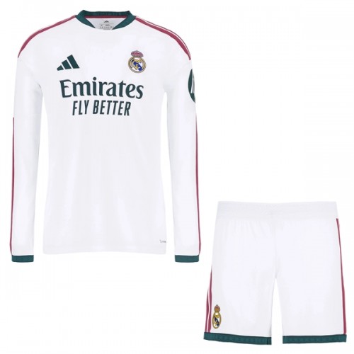 Real Madrid Hjemme 2026-27 - Barn Langermet Draktsett Real Madrid Hjemme 2026-27 - Barn Langermet Draktsett