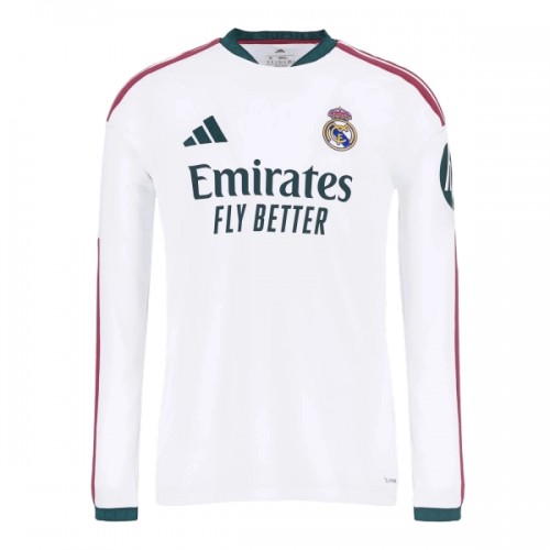 Real Madrid Hjemme 2026-27 - Herre Langermet Fotballdrakt Real Madrid Hjemme 2026-27 - Herre Langermet Fotballdrakt