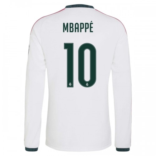 Real Madrid Mbappé 10 Hjemme 2026-27 - Herre Langermet Fotballdrakt Real Madrid Mbappé 10 Hjemme 2026-27 - Herre Langermet Fotballdrakt