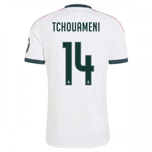 Real Madrid Tchouameni 14 Hjemme 2026-27 - Herre Fotballdrakt Real Madrid Tchouameni 14 Hjemme 2026-27 - Herre Fotballdrakt