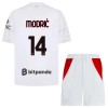 AC Milan Modrić 14 Borte 2026-27 - Barn Draktsett AC Milan Modrić 14 Borte 2026-27 - Barn Draktsett