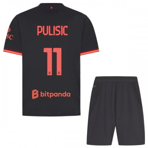 AC Milan Pulisic 11 Tredje 2026-27 - Barn Draktsett AC Milan Pulisic 11 Tredje 2026-27 - Barn Draktsett