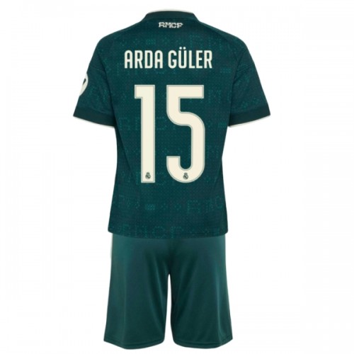 Real Madrid Arda Guler 15 Borte 2026-27 - Barn Draktsett Real Madrid Arda Guler 15 Borte 2026-27 - Barn Draktsett