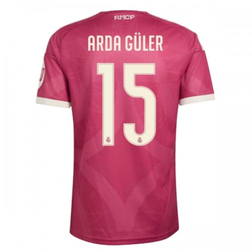 Real Madrid Arda Guler 15 Tredje 2026-27 - Herre Fotballdrakt Real Madrid Arda Guler 15 Tredje 2026-27 - Herre Fotballdrakt