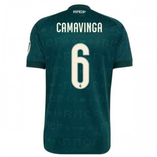 Real Madrid Camavinga 6 Borte 2026-27 - Herre Fotballdrakt Real Madrid Camavinga 6 Borte 2026-27 - Herre Fotballdrakt